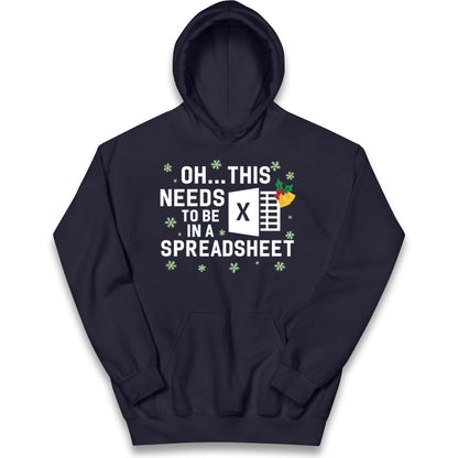 Excel Christmas Kids Hoodie