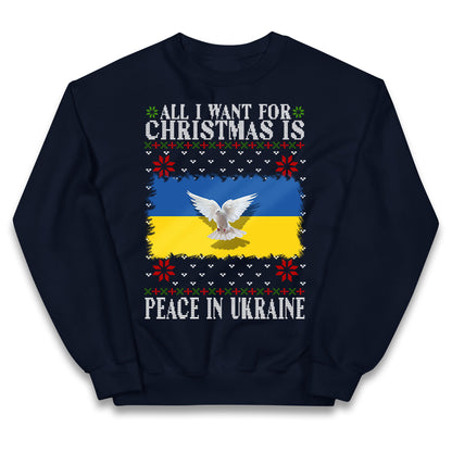 peace in ukraine jumper