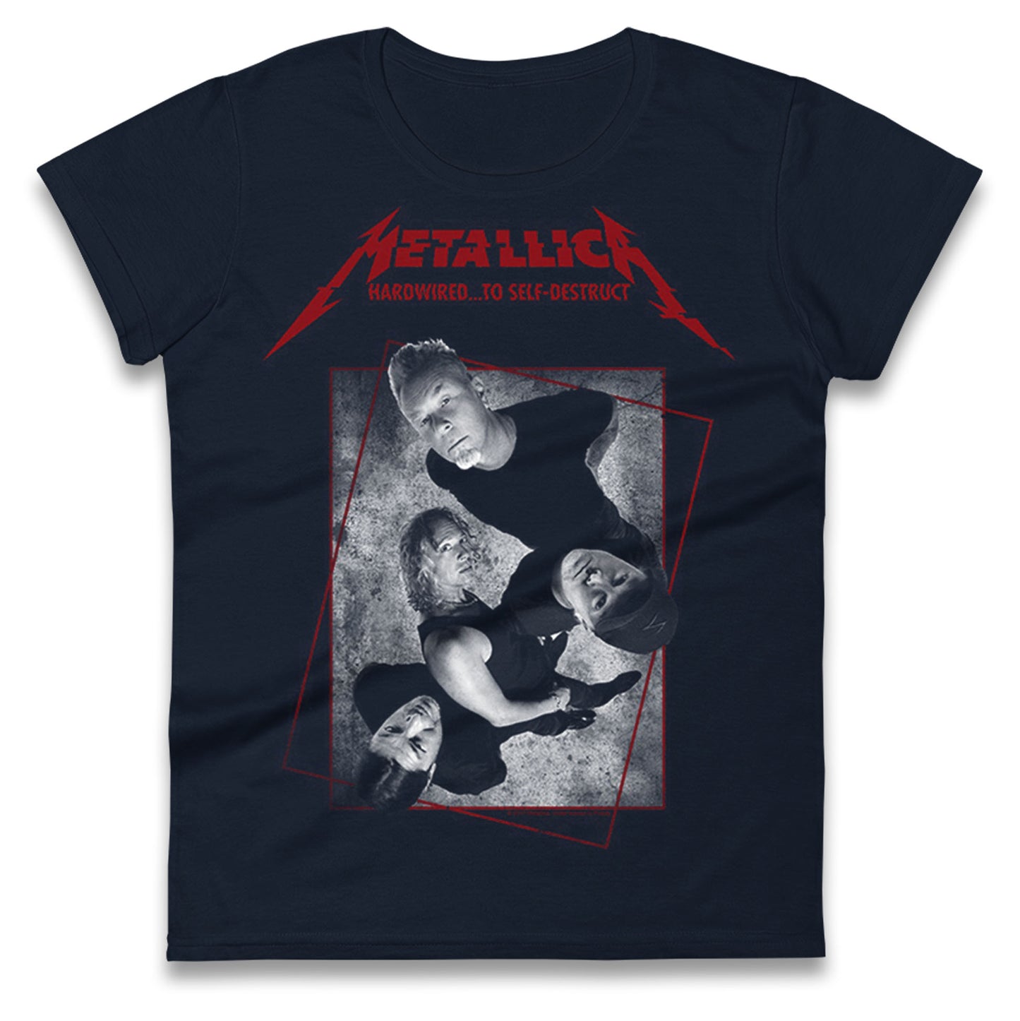 Metallica Songs Ladies T Shirt