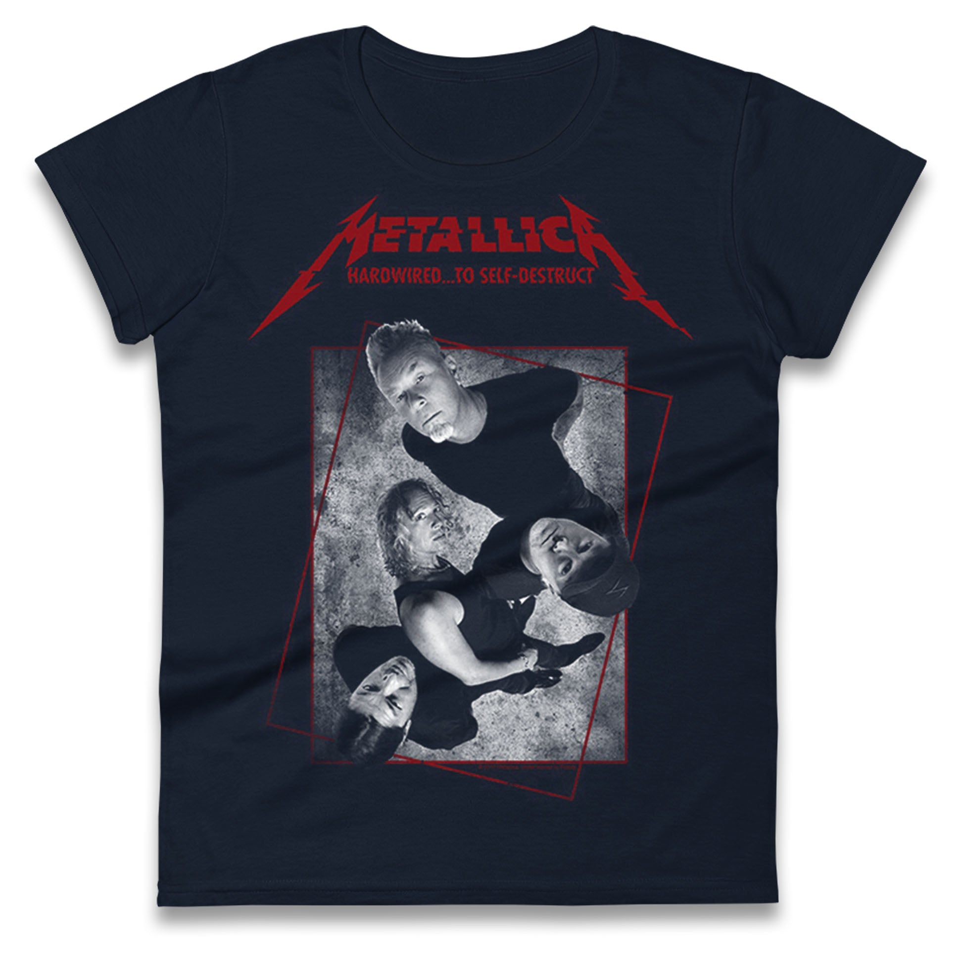 Metallica Songs Ladies T Shirt