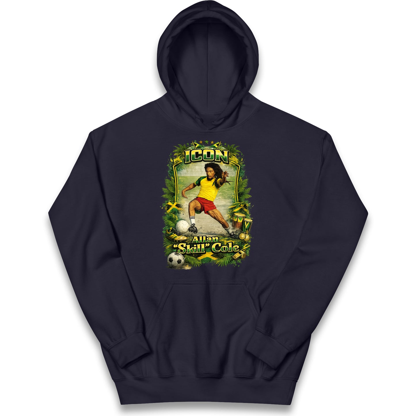 Jamaica Football Kids Hoodie
