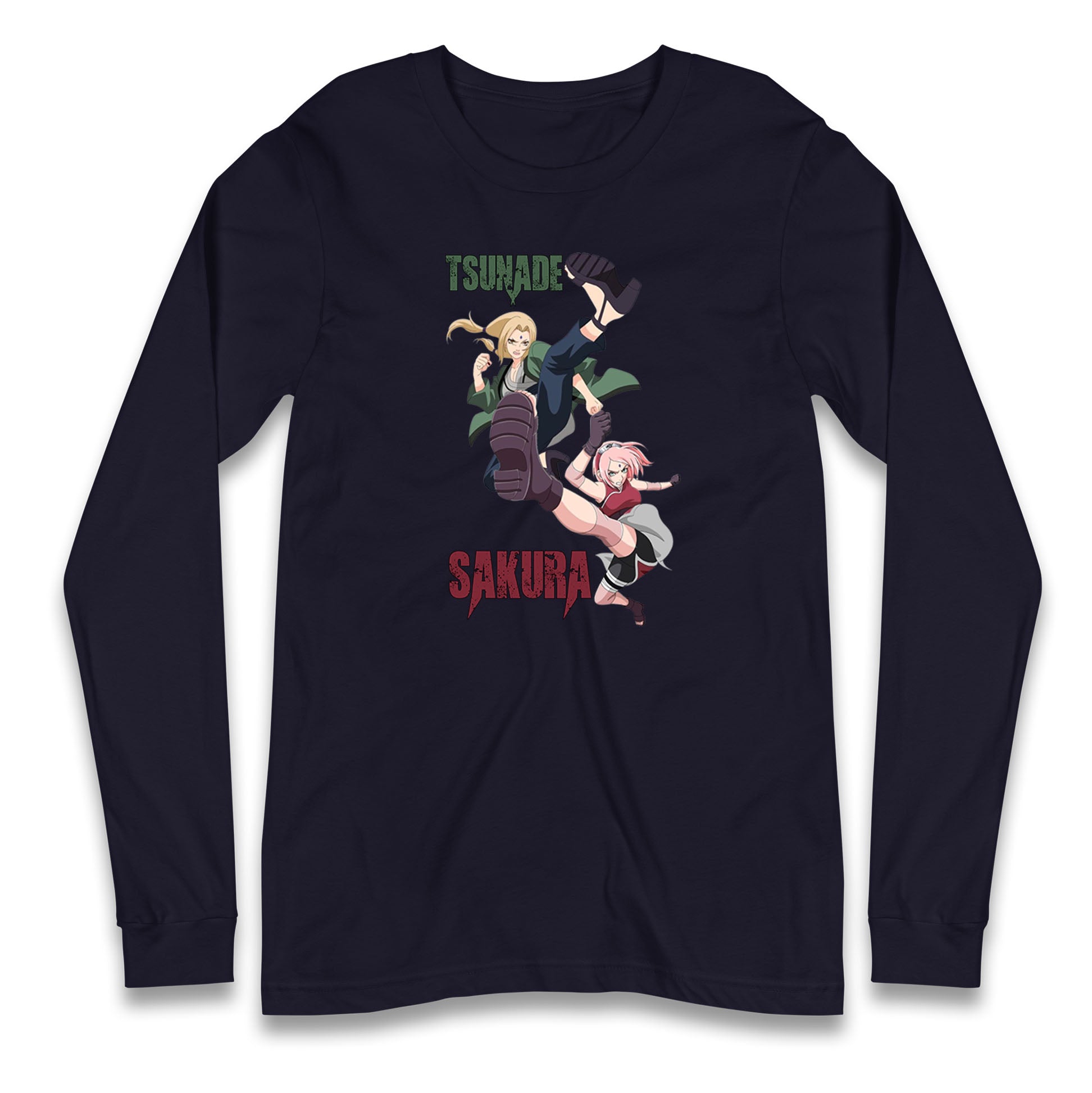 Sakura Haruno & Tsunade Long Sleeve Tee | Shop For Anime Fans Clothes ...