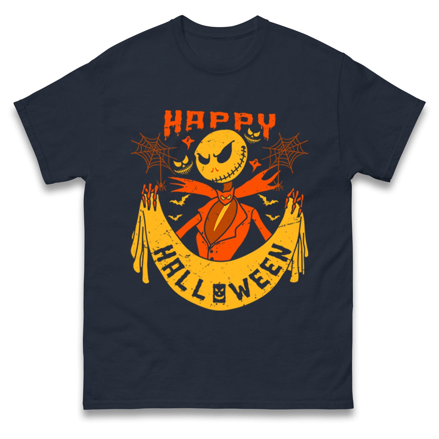 Jack Skellington Happy Halloween T Shirts