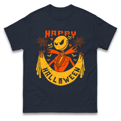 Jack Skellington Happy Halloween T Shirts