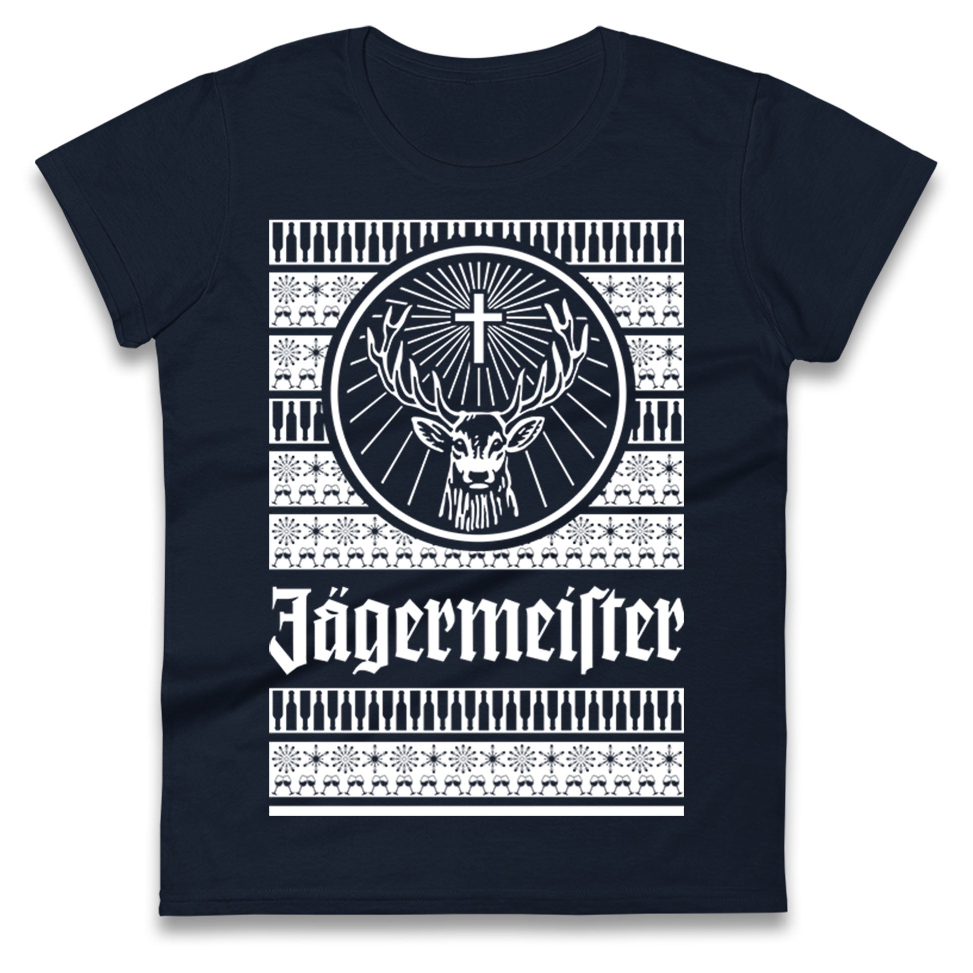 Jagermeister Christmas Ladies T Shirt