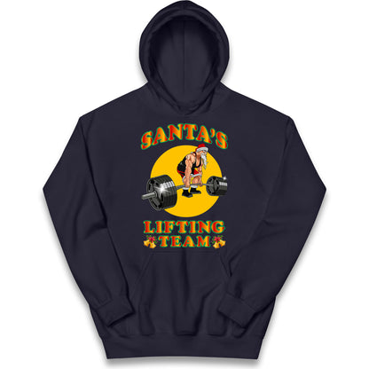 bodybuilding gym christmas hoodie