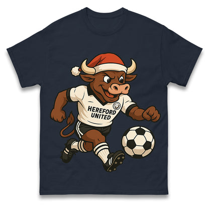 Retro Hereford Christmas T Shirt