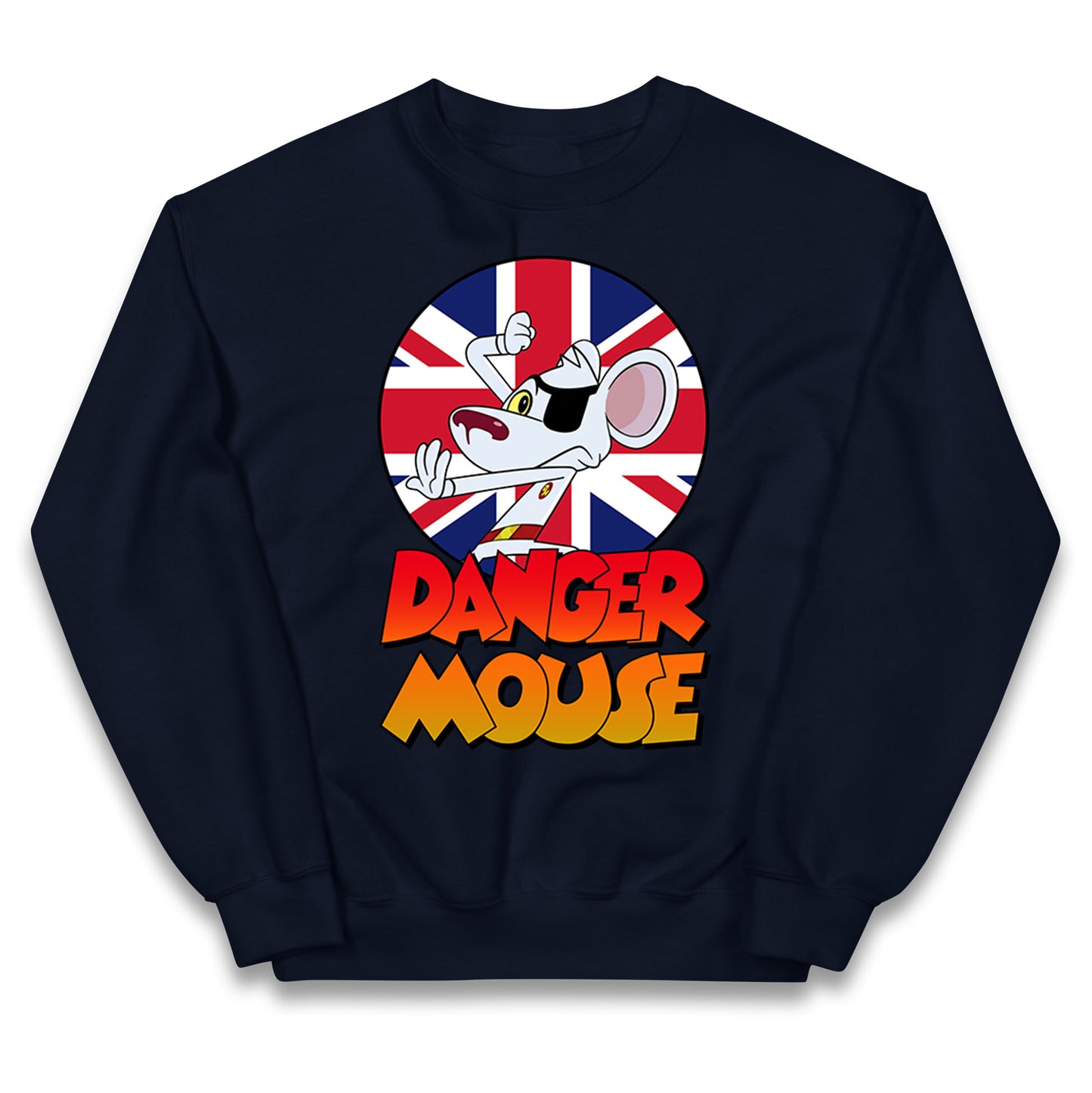 Danger Mouse Union Jack Kids Jumper