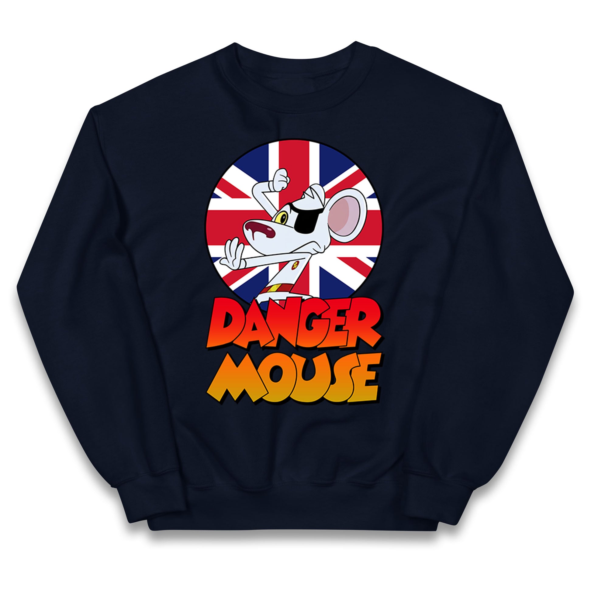 Danger Mouse Union Jack Kids Jumper