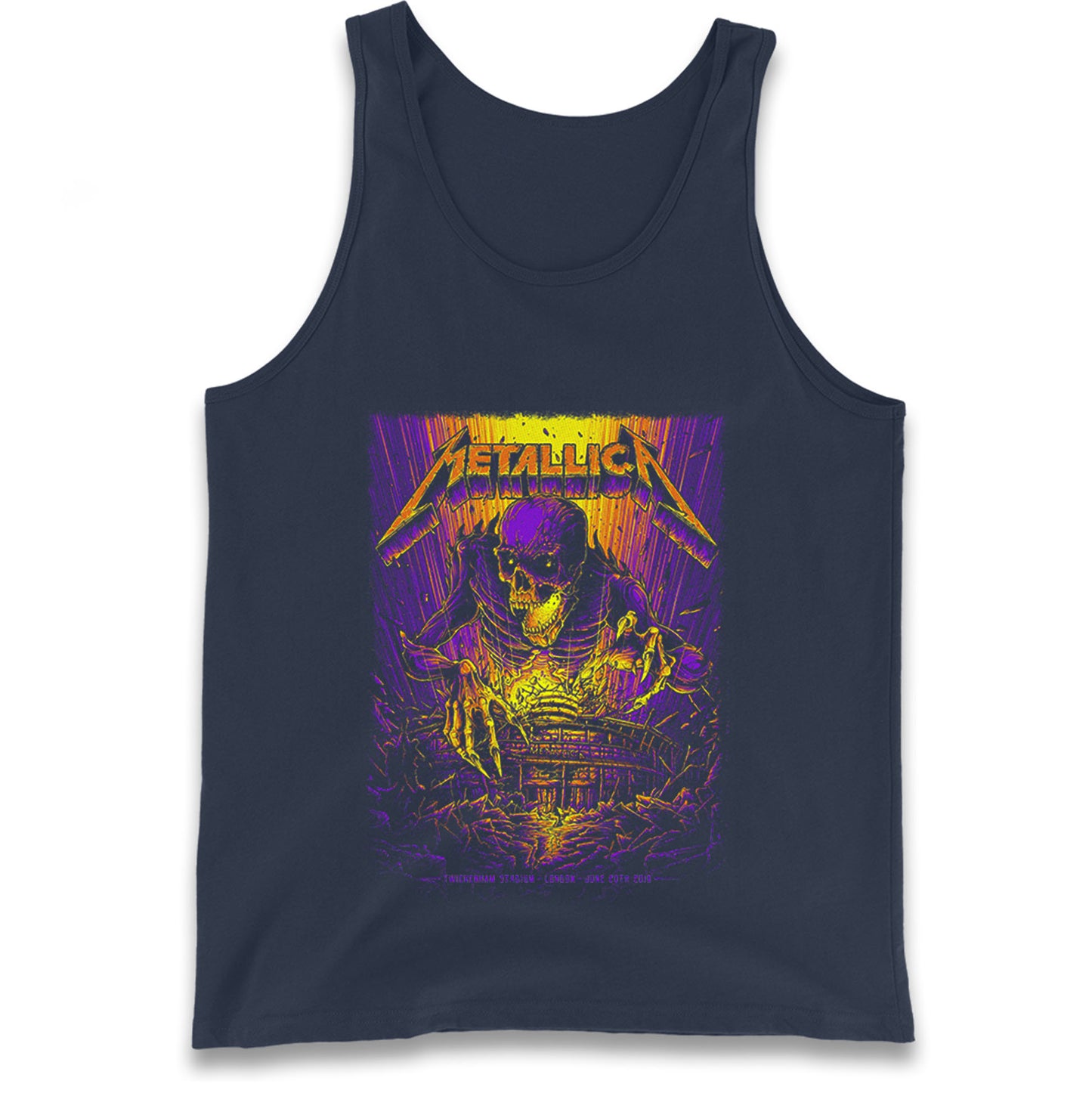 Metallica Twickenham Stadium Tank Top