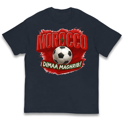 Morocco Retro World Cup Kids T Shirt 