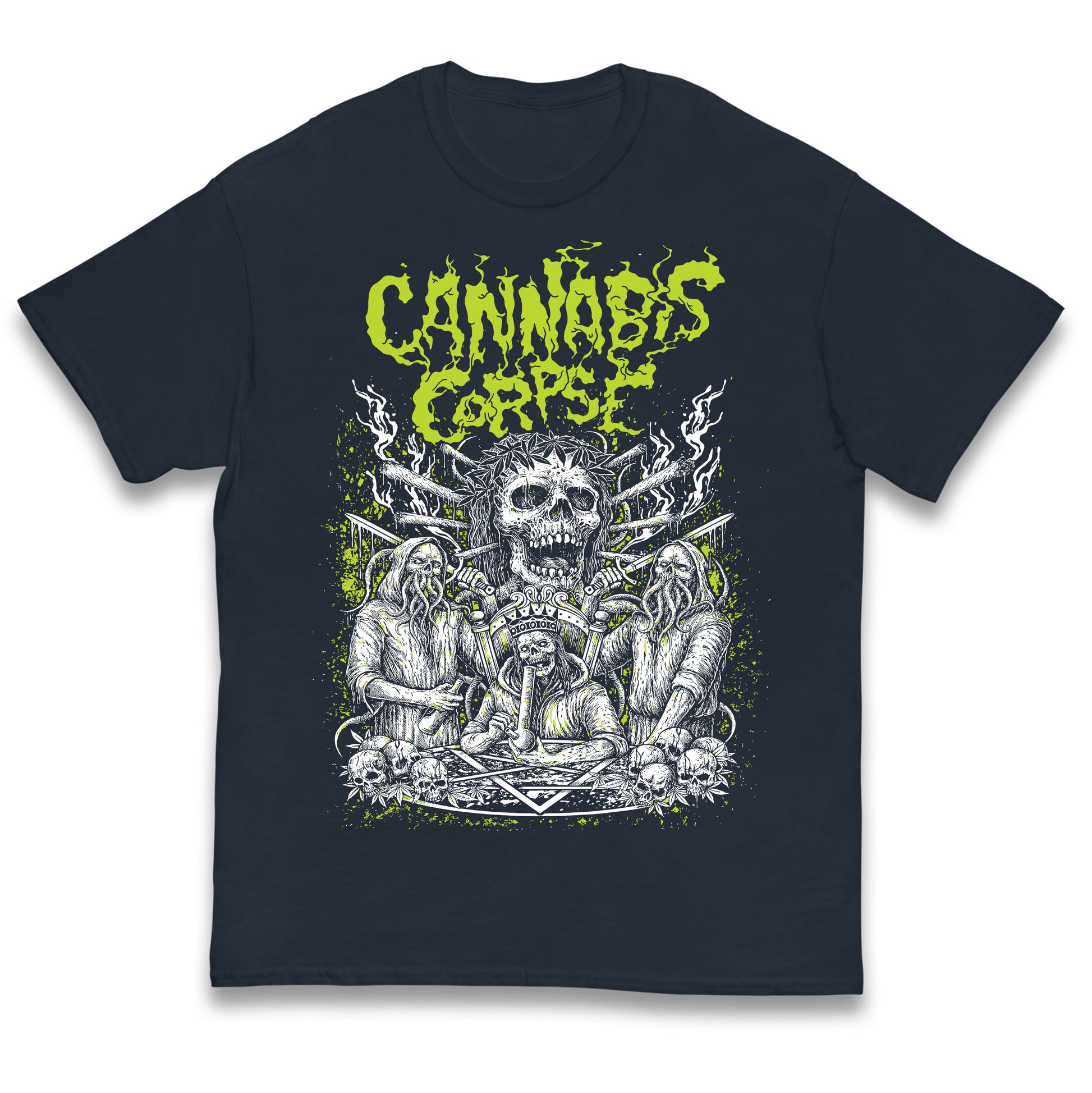 Cannabis Corpse Band Kids T Shirt