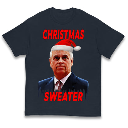 Prince Andrew Christmas Kids T Shirt
