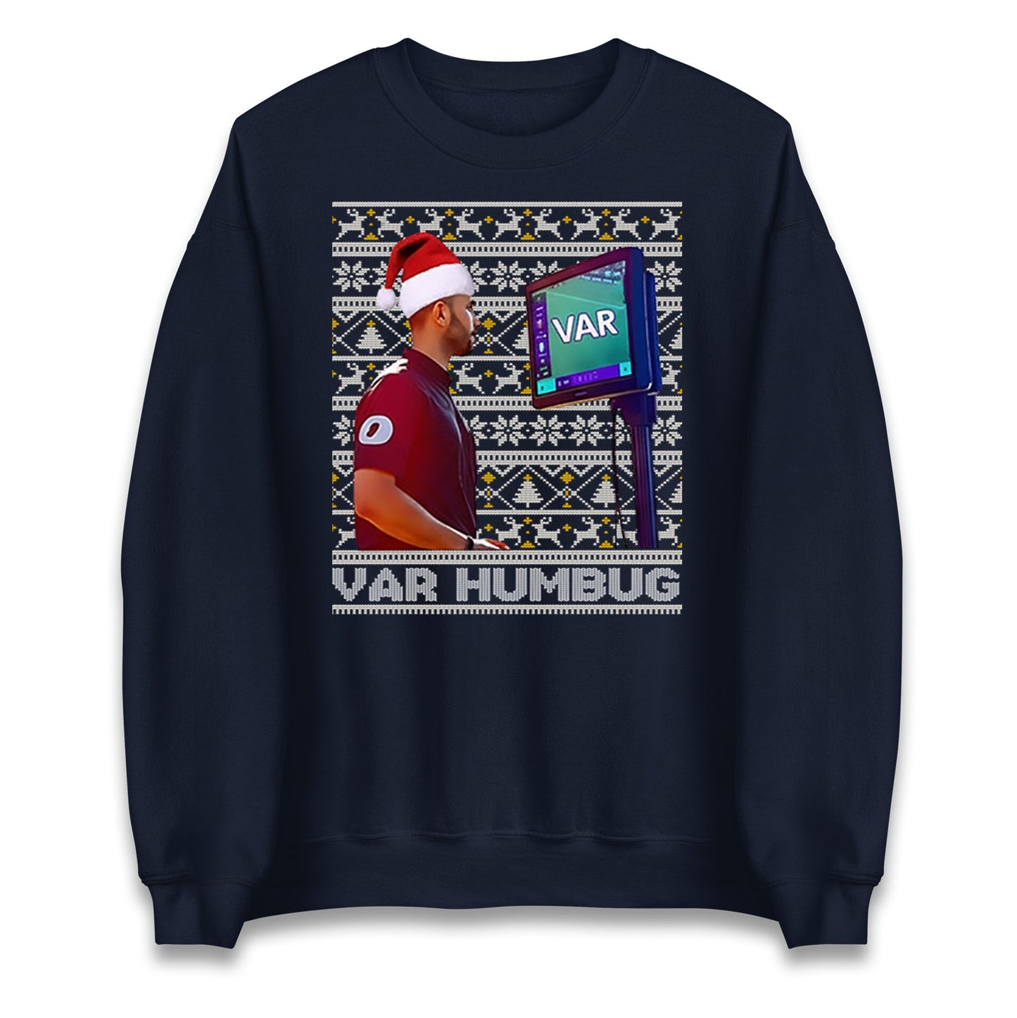 VAR Christmas Jumper