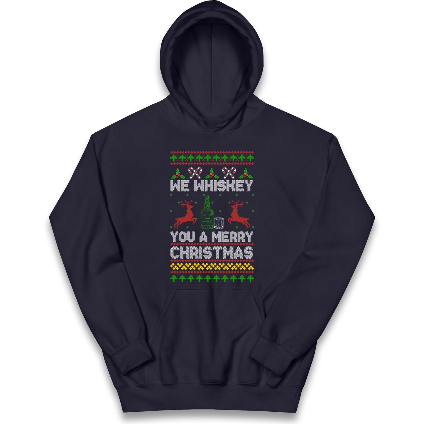 whisky Christmas Kids Hoodie