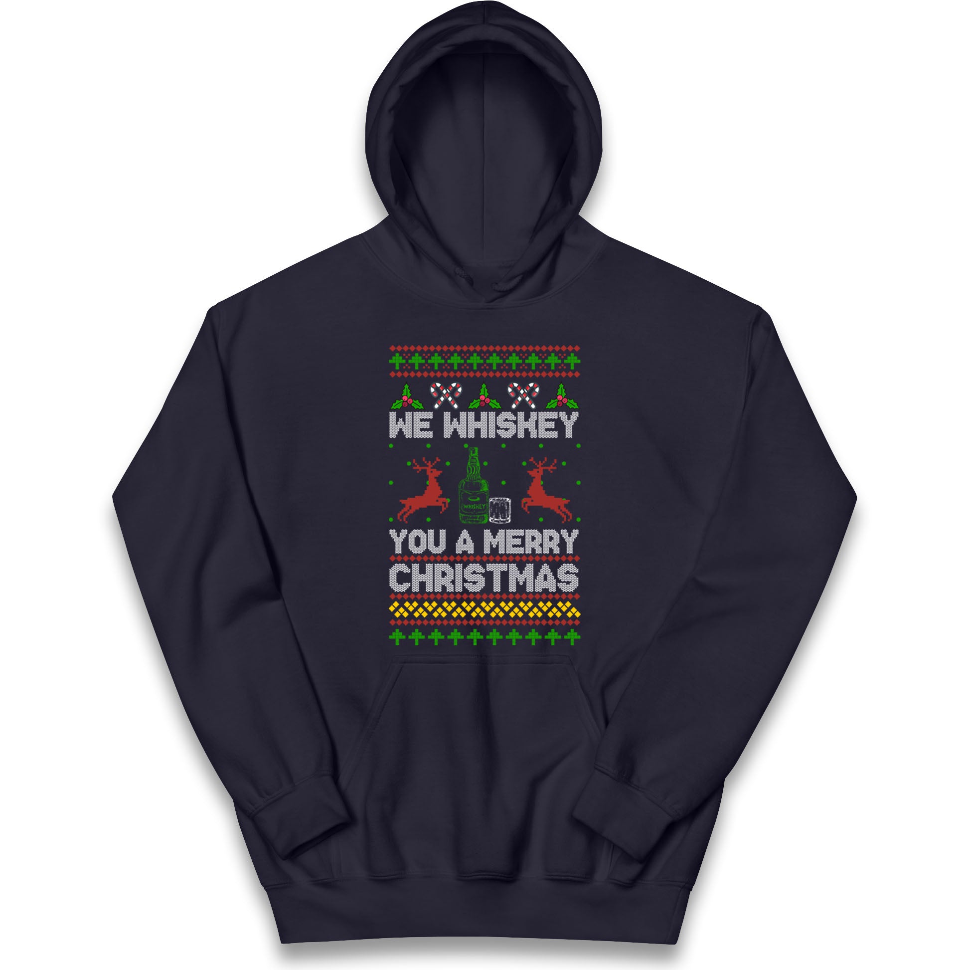 whisky Christmas Kids Hoodie