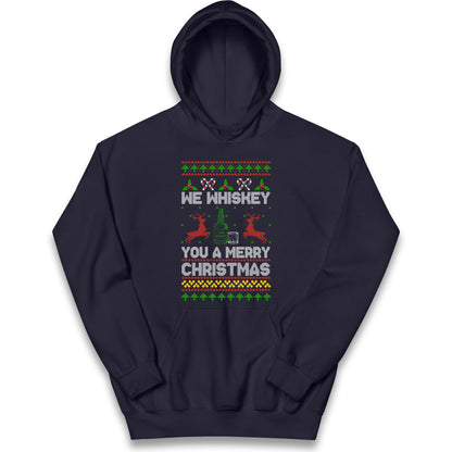whisky Christmas Kids Hoodie