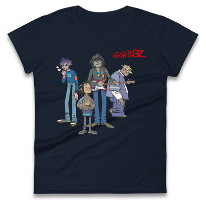 Gorillaz Ladies T Shirt