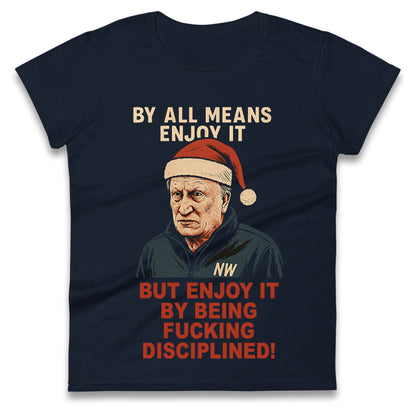 Neil Warnock Christmas Ladies T Shirt 
