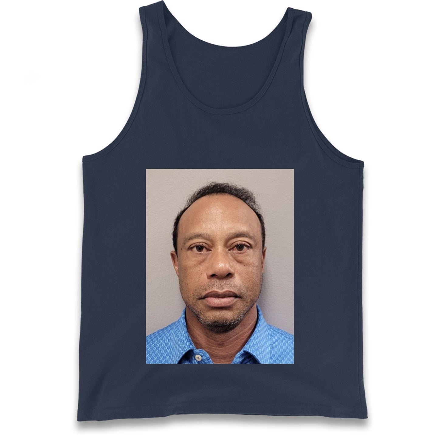 Tiger Woods Mugshot Tank Top