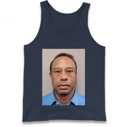 Tiger Woods Mugshot Tank Top