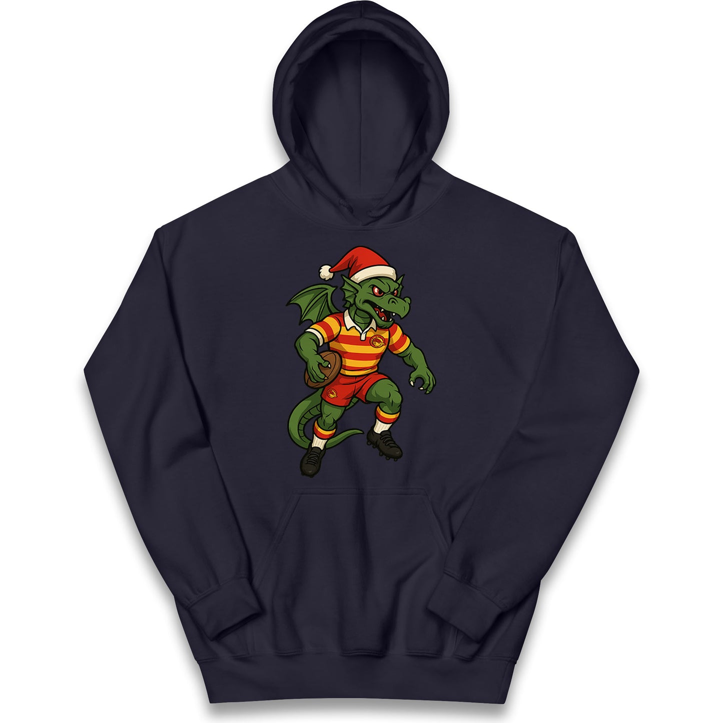 Catalans Dragons Christmas Kids Hoodie