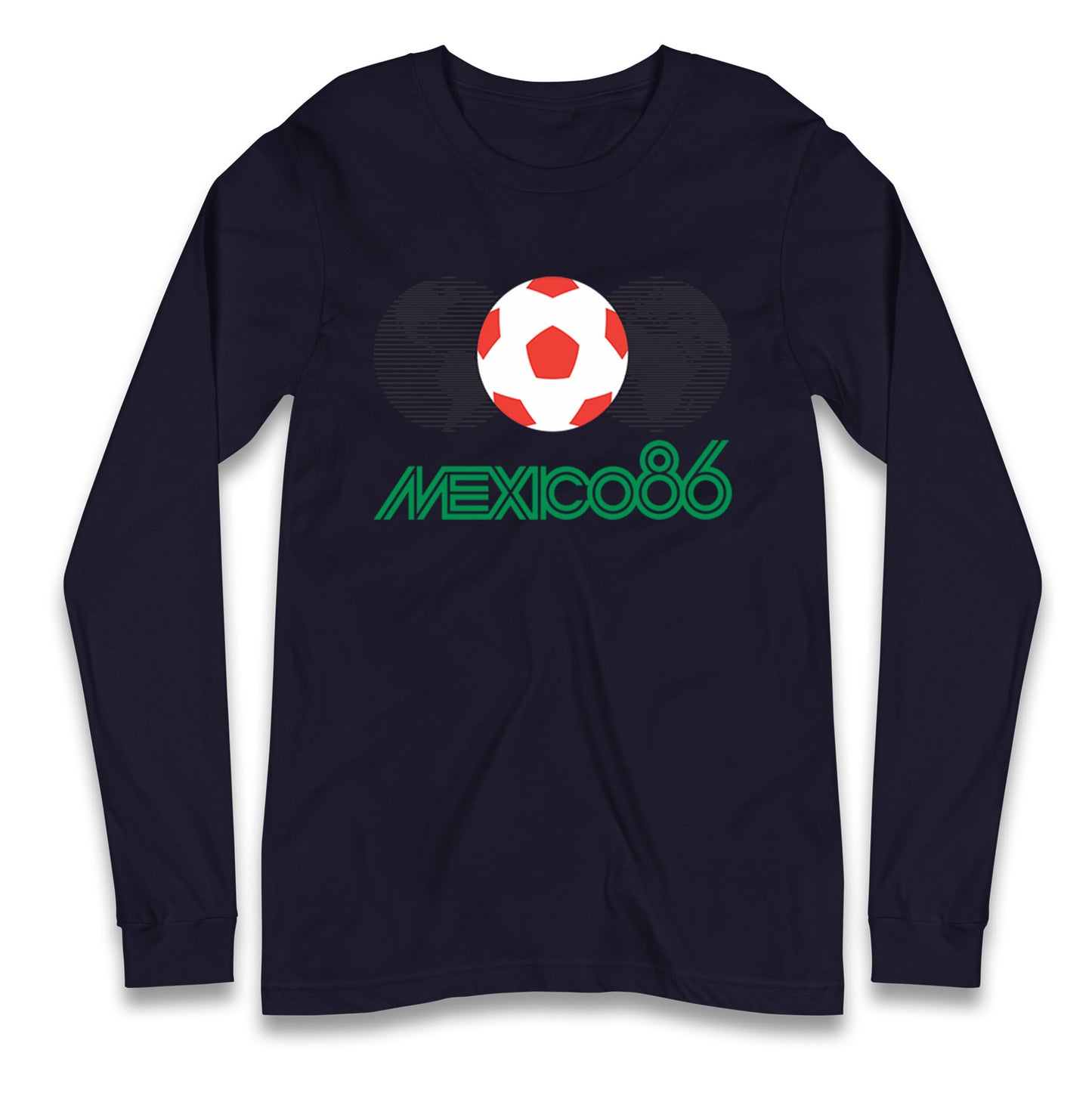 Mexico 86 logo Longsleeve T Shirt