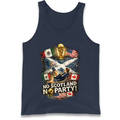 No Scotland No Party World Cup 2026 Tank Top