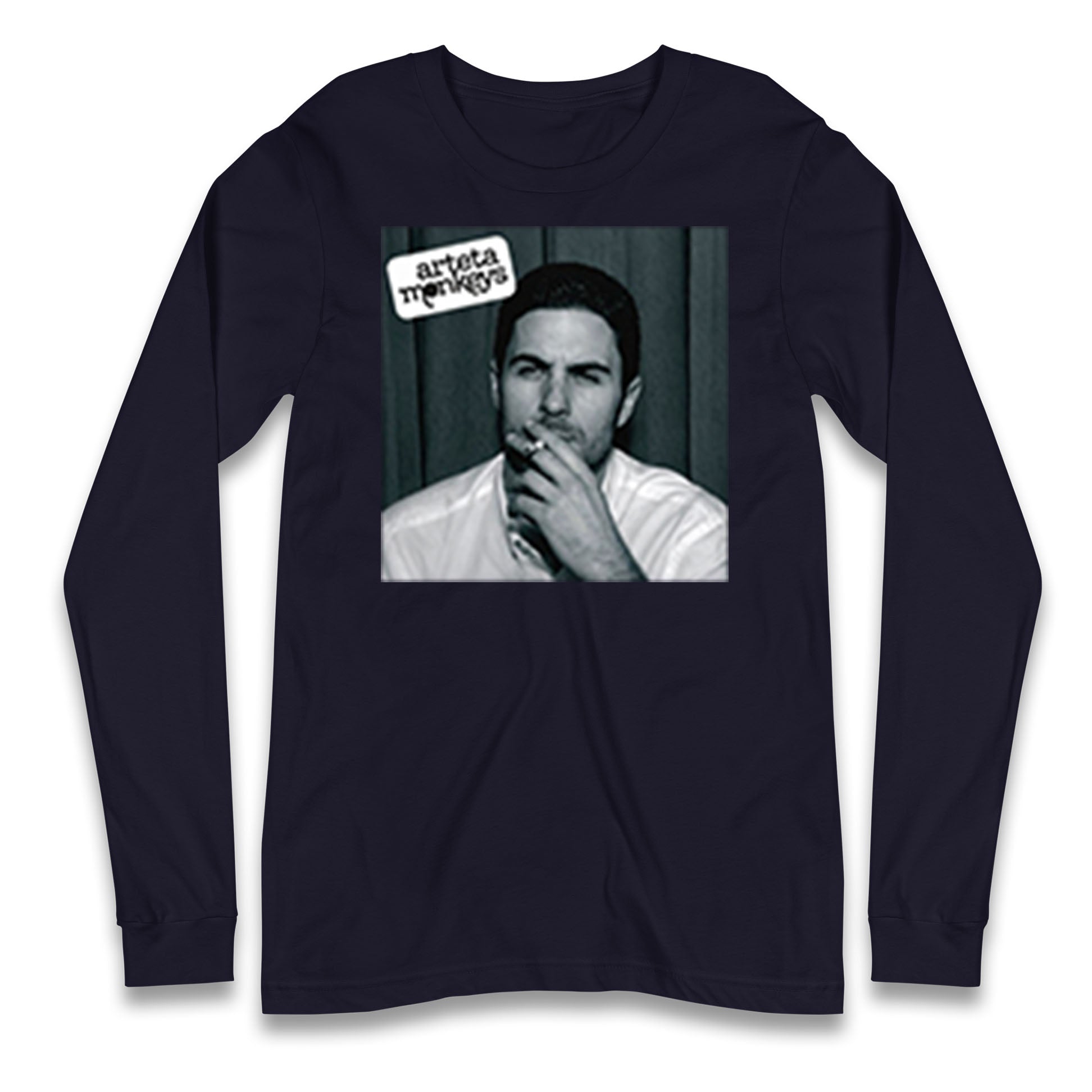 Mikel Arteta Arsenal Arctic Monkeys Longsleeve T Shirt