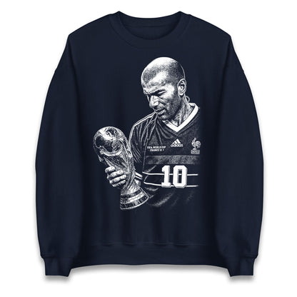 Zidane France Footballer Jumper