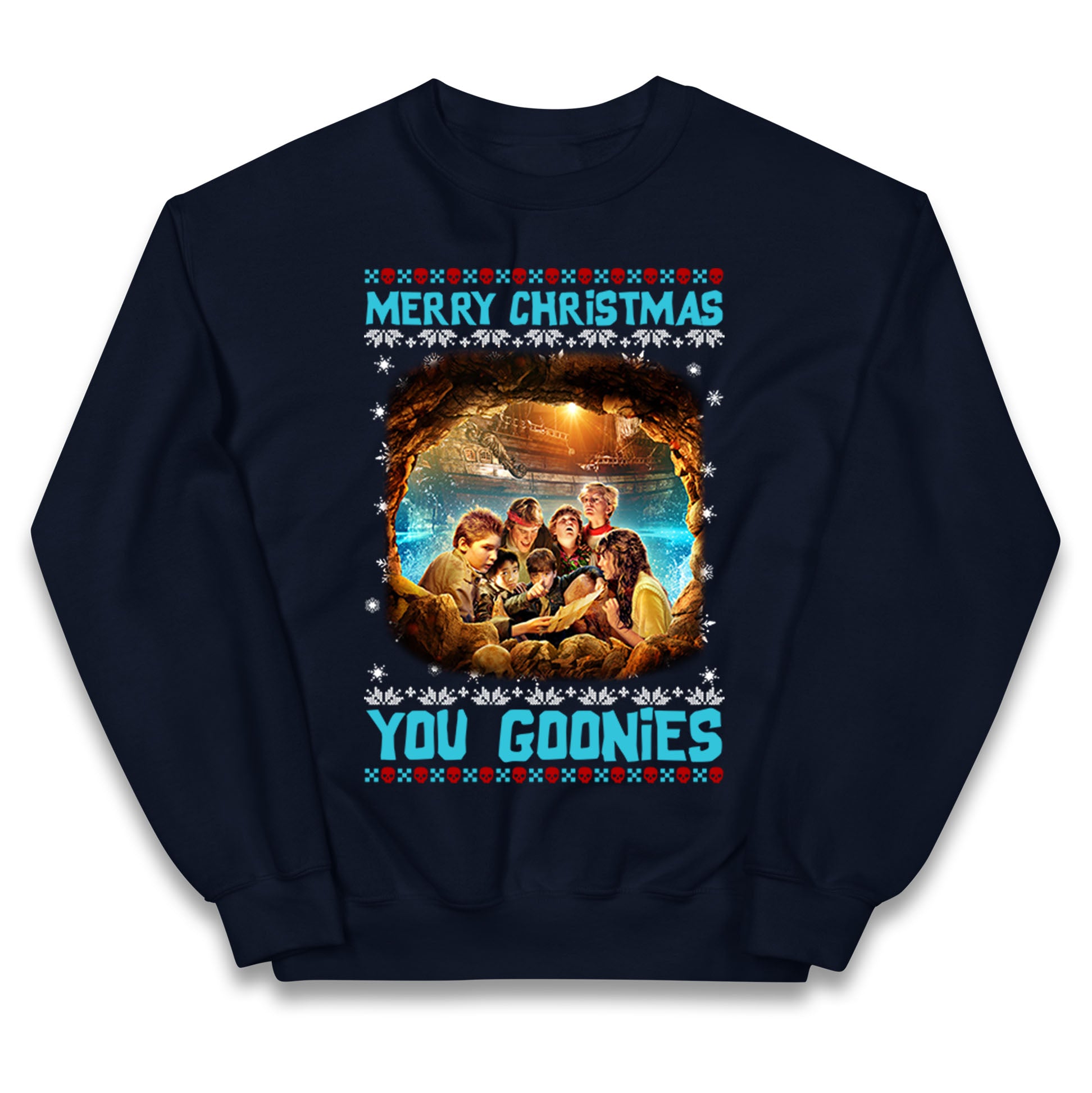 The Goonies Christmas Kids Jumper 