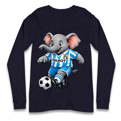 Retro Coventry City Football Longsleeve T Shirt 