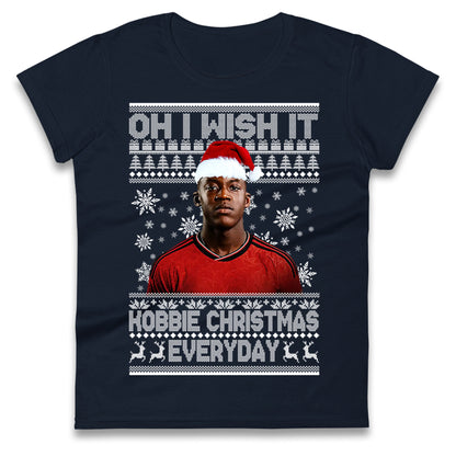 Kobbie Mainoo Christmas Ladies T Shirt