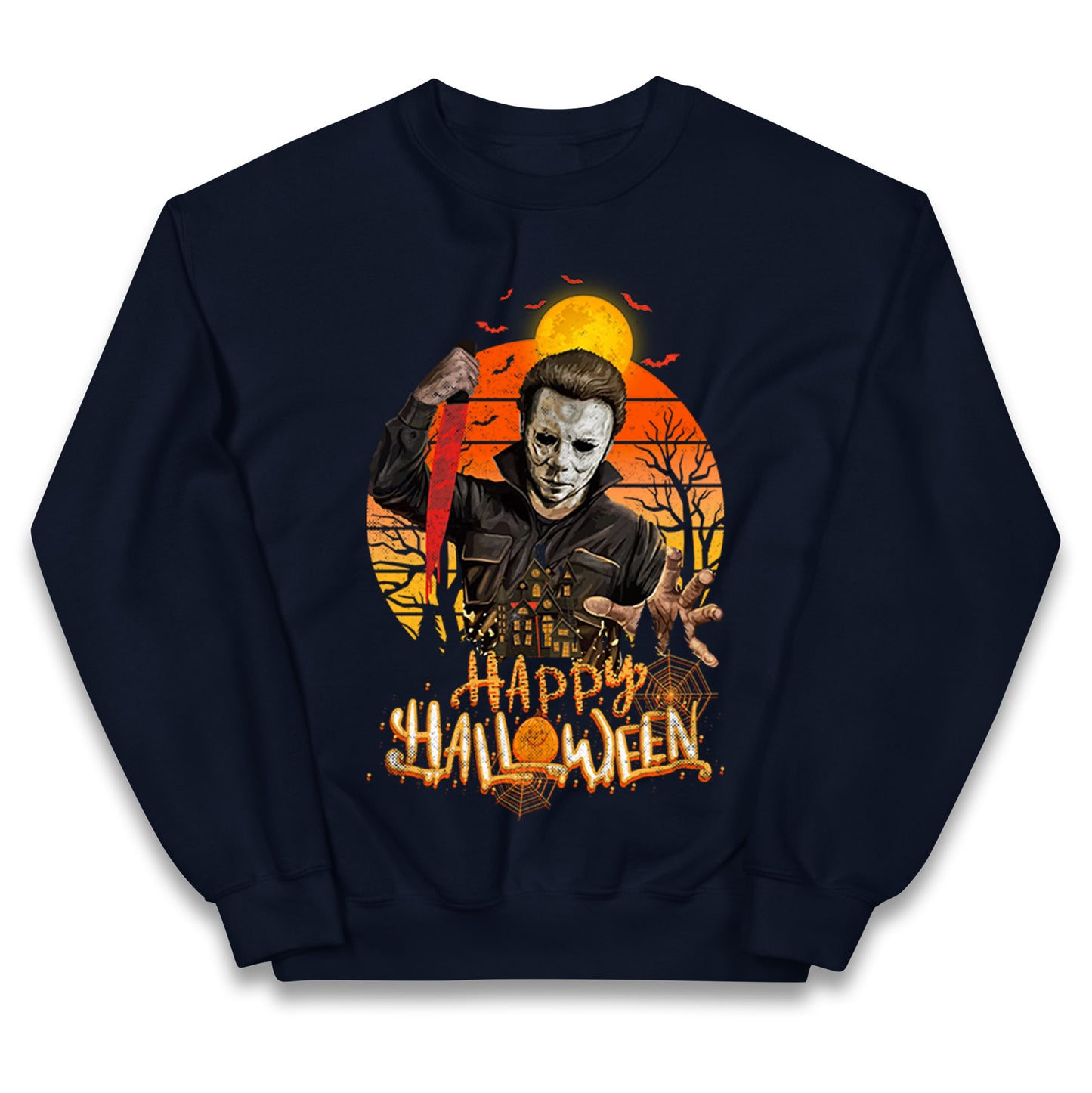 Michael Myers Happy Halloween Kids Jumper
