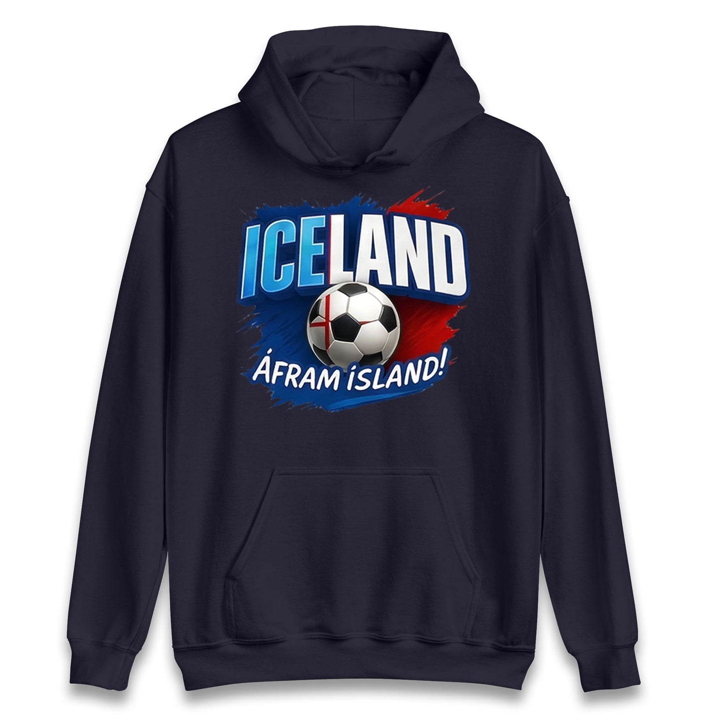 Iceland Retro World Cup Hoodie