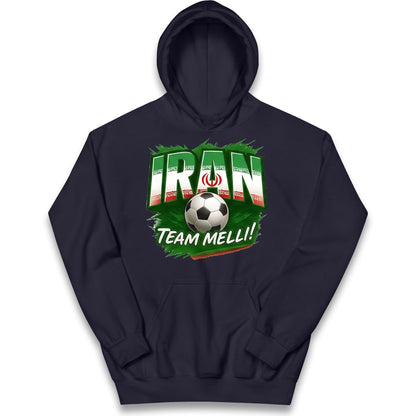 Iran Retro World Cup Kids Hoodie