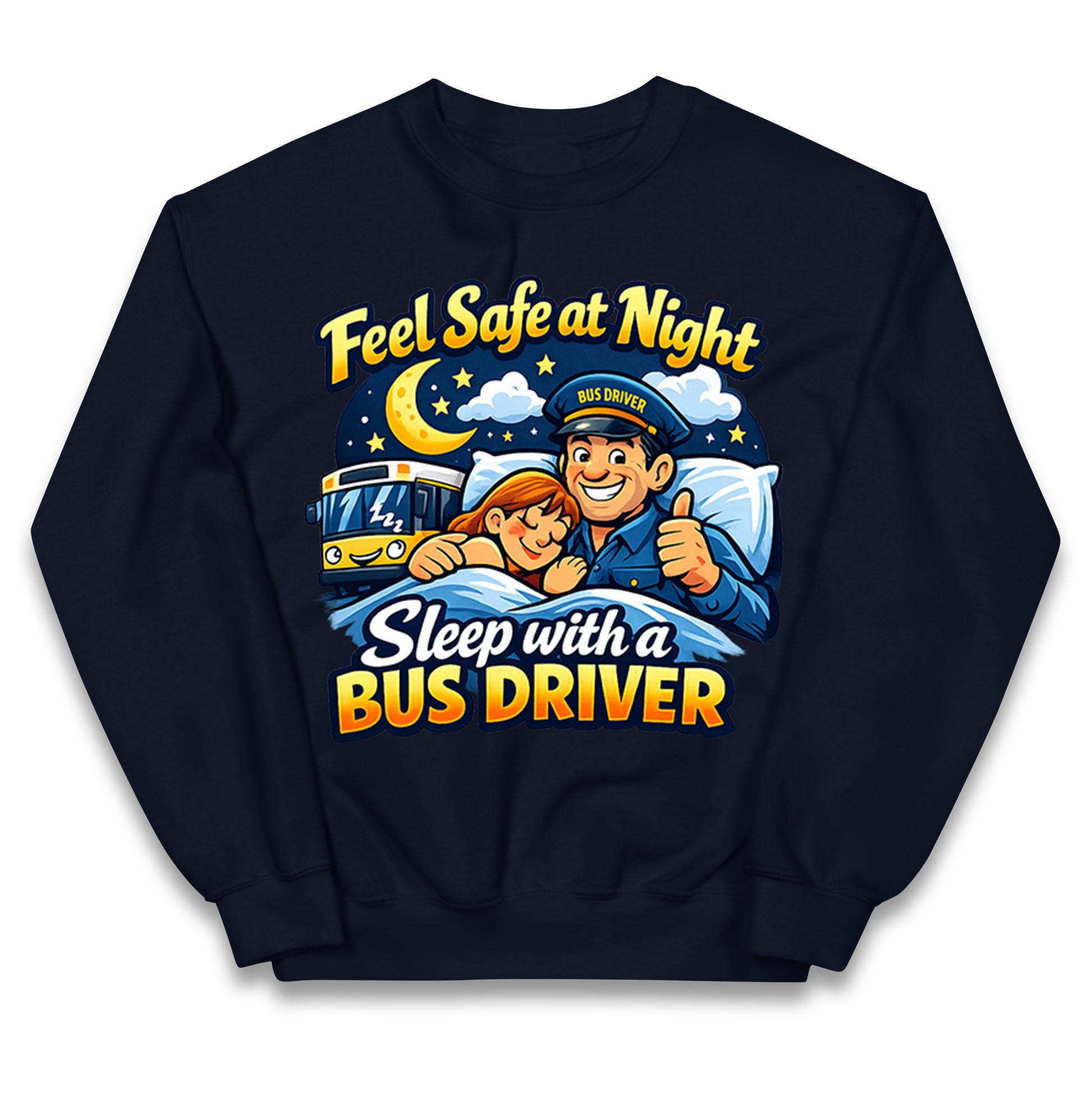 Bus Driver Job Title Kids Jumper