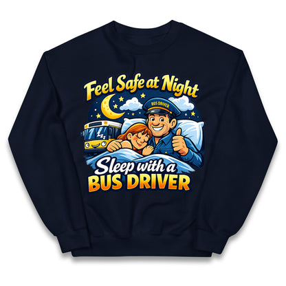 Bus Driver Job Title Kids Jumper