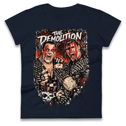 The Demolition Pro Wrestling Ladies T Shirt