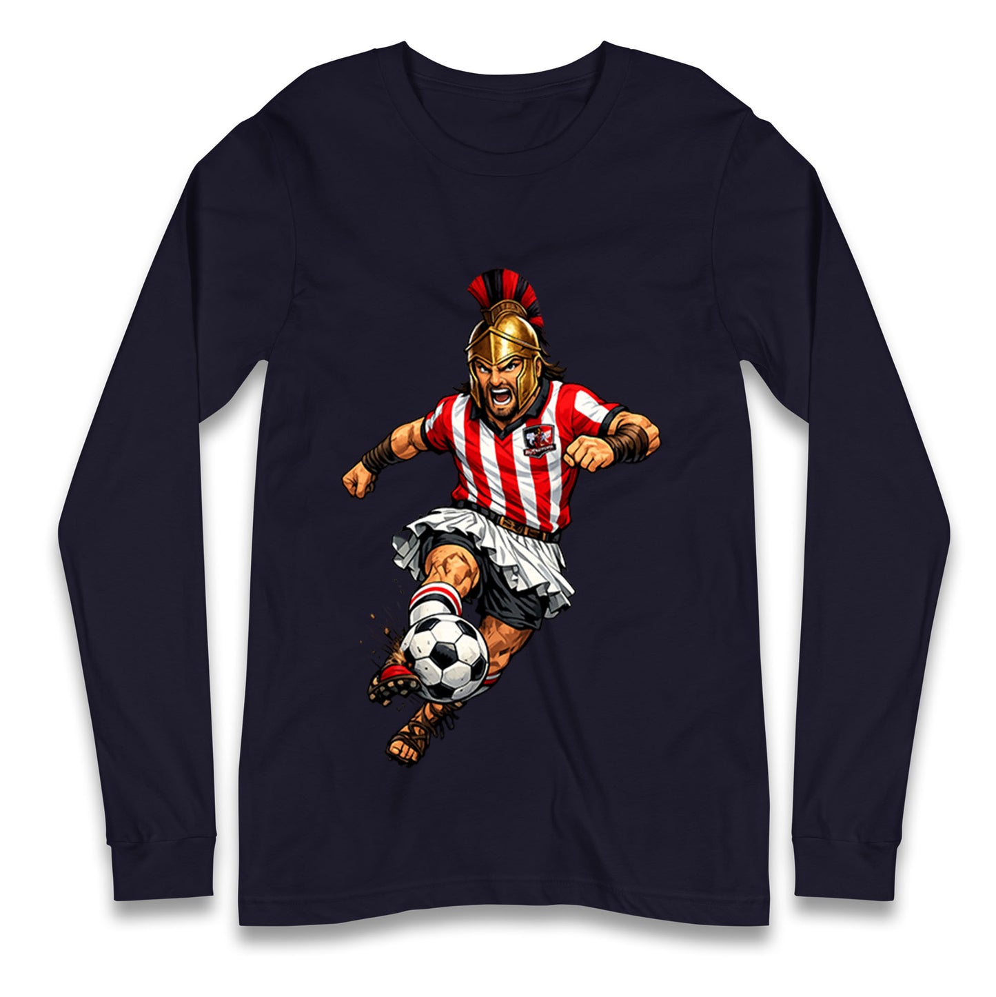 Retro Exeter City Long Sleeve Shirt