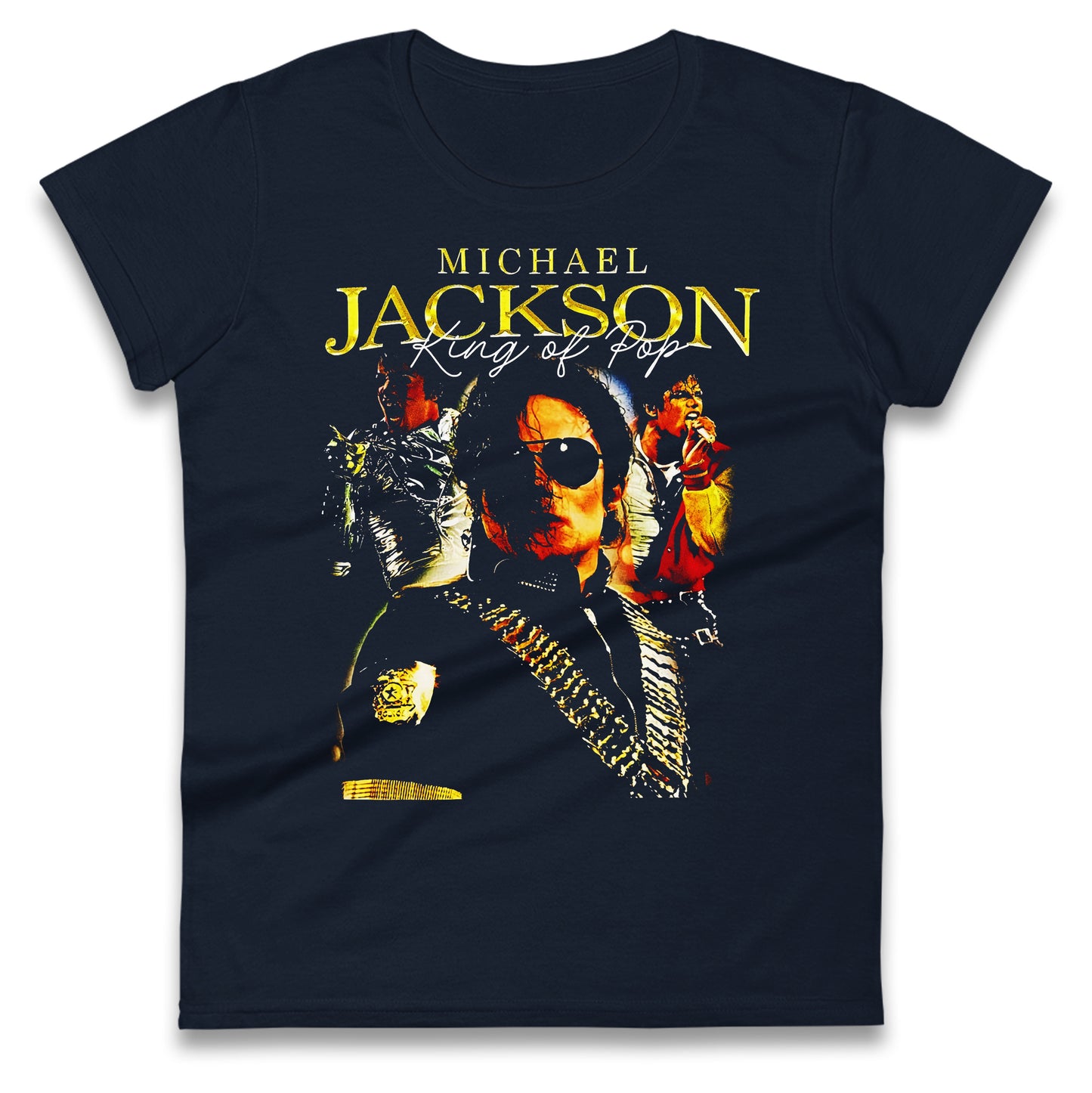 King Of Pop Ladies T Shirt