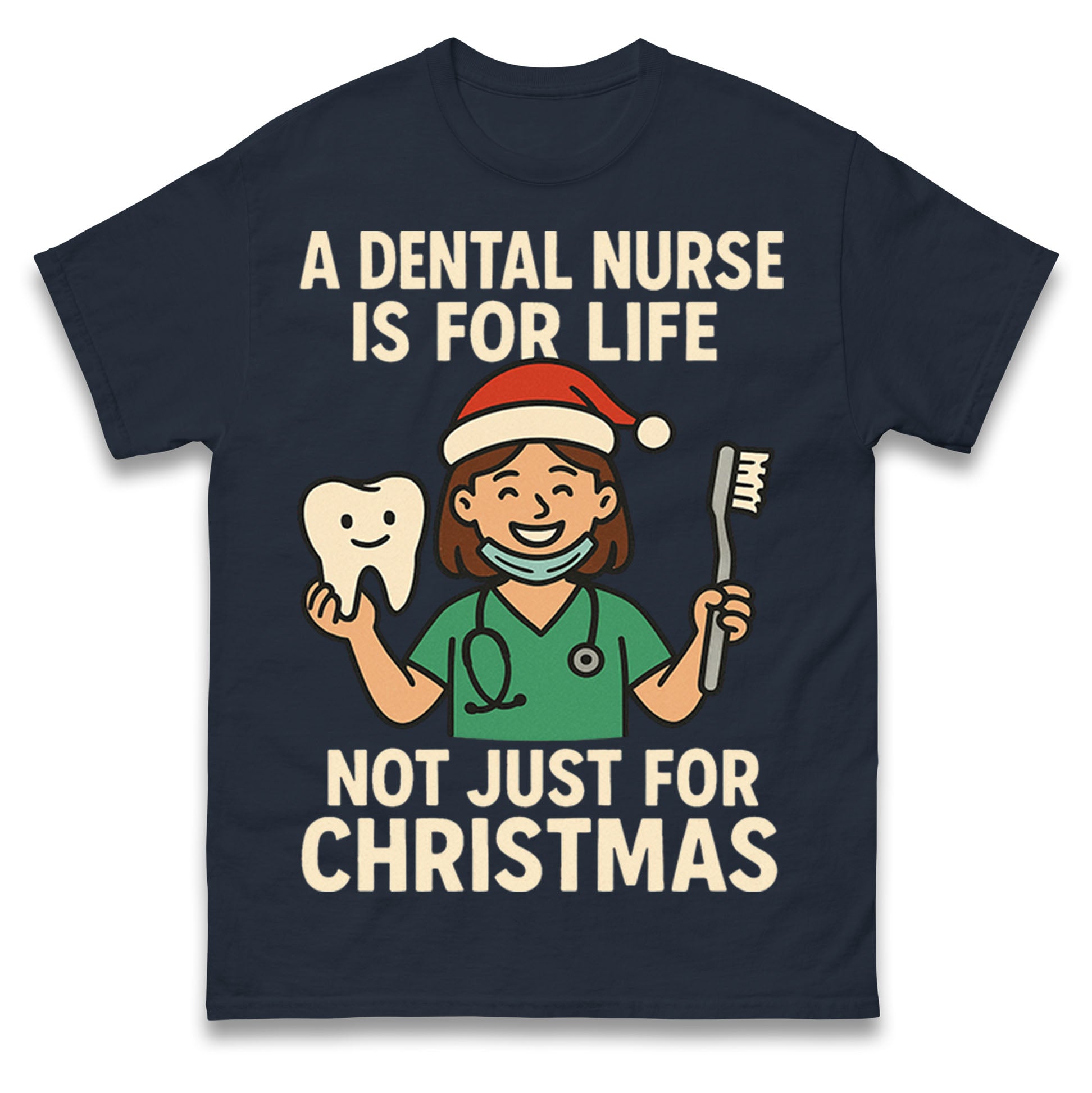 Dental Nurse Christmas T Shirt