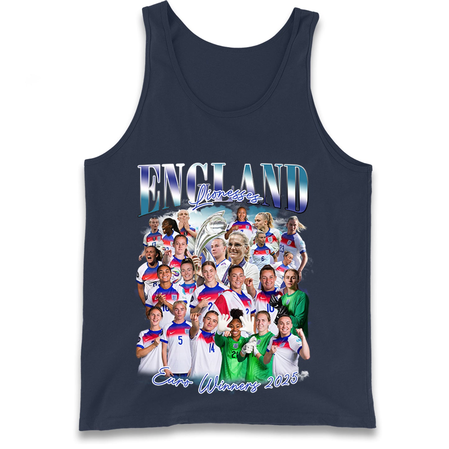 England Women's Football Team Tank Top