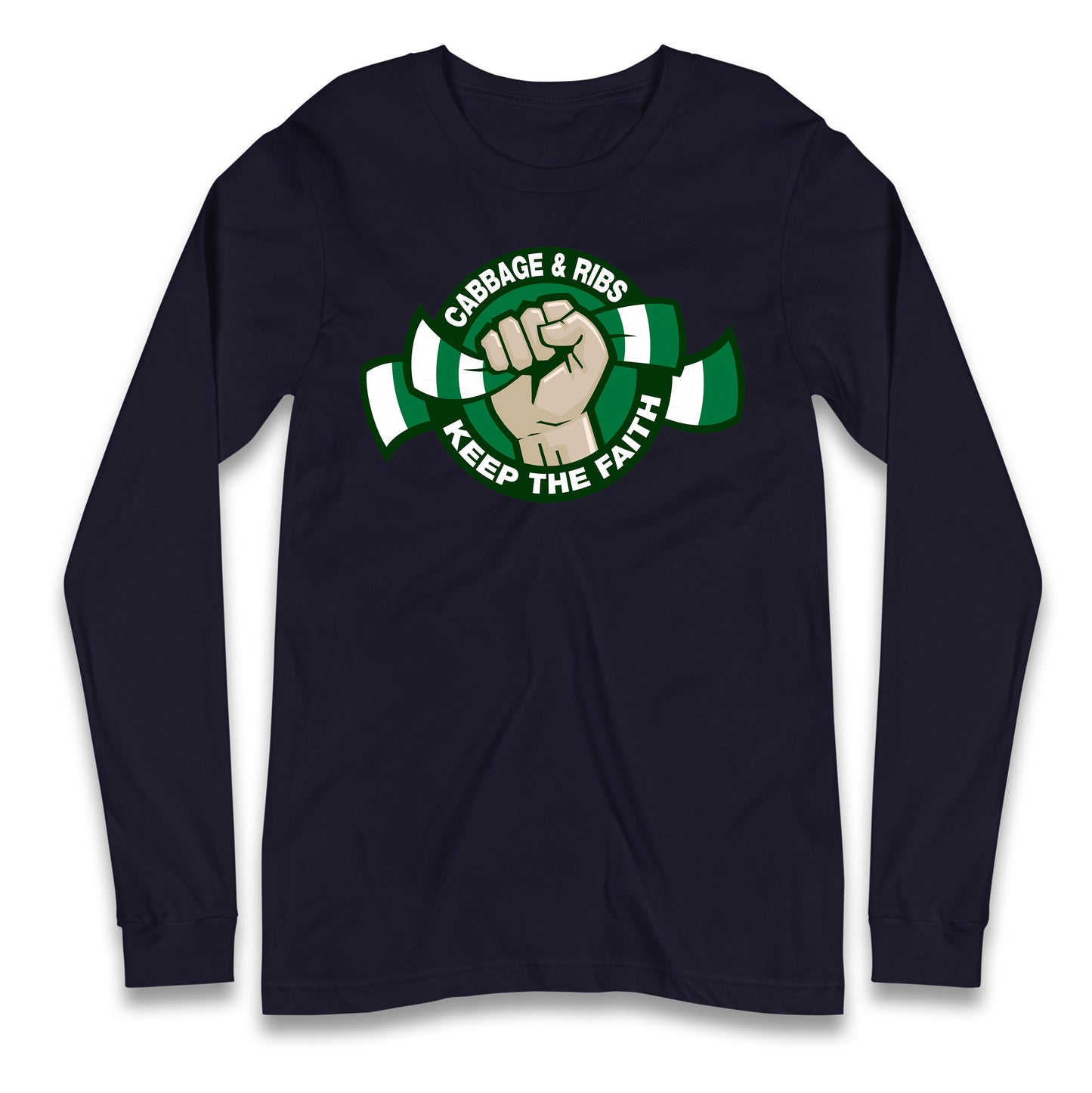 Hibernian Fans Football Longsleeve T Shirt