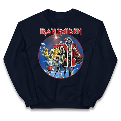 Iron Maiden Christmas Kids Jumper 