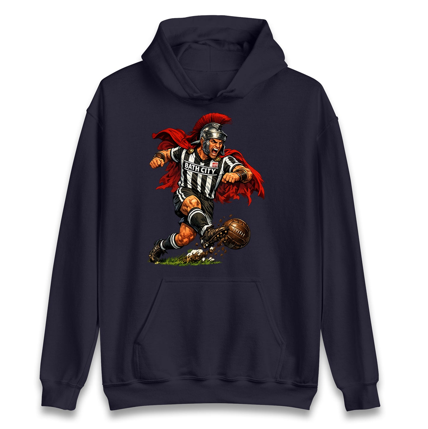 Retro Bath City Football Hoodie