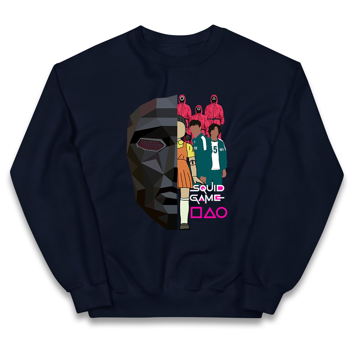 Squid Game Abstract Characters Jumper