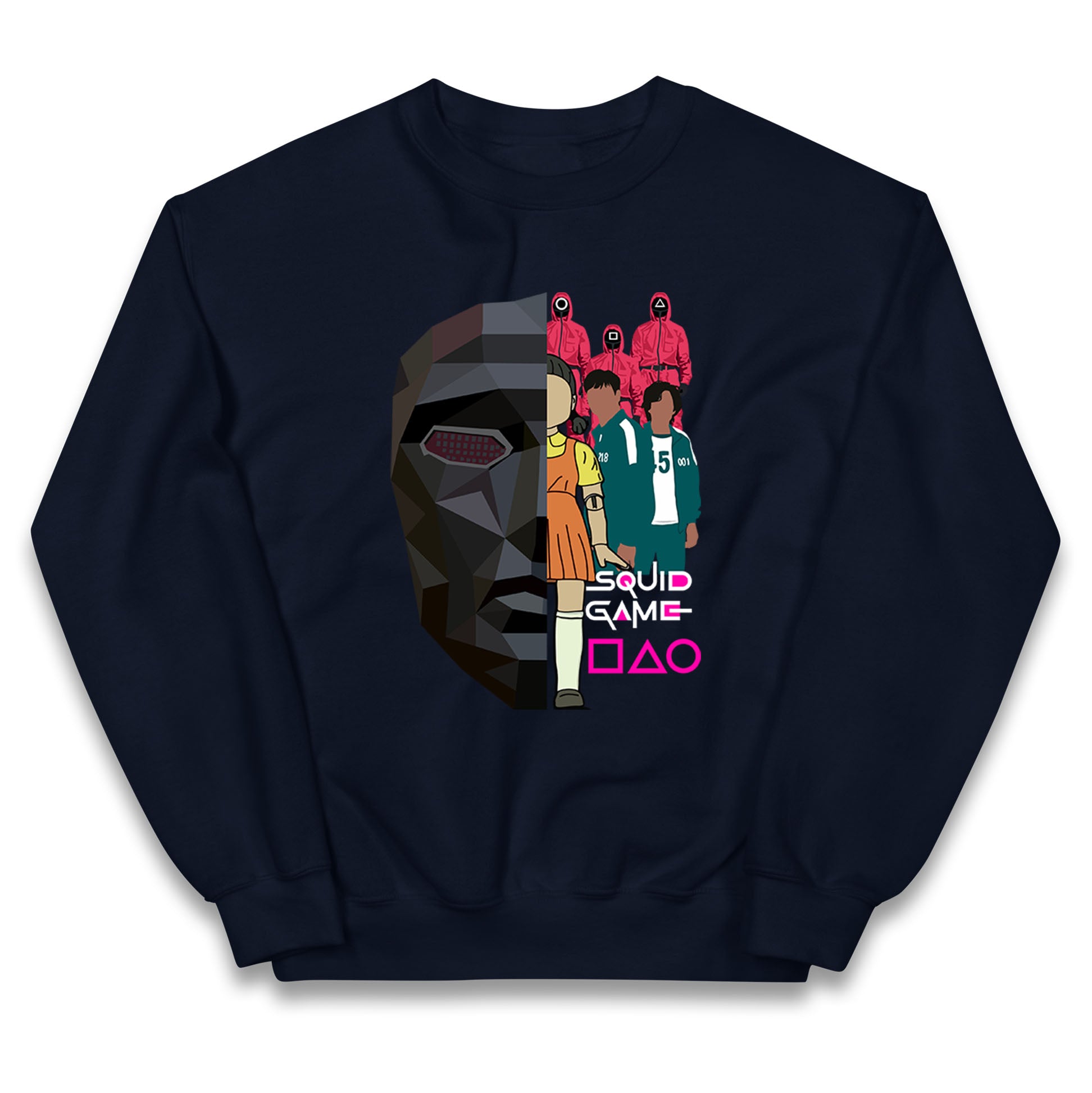 Squid Game Abstract Characters Jumper