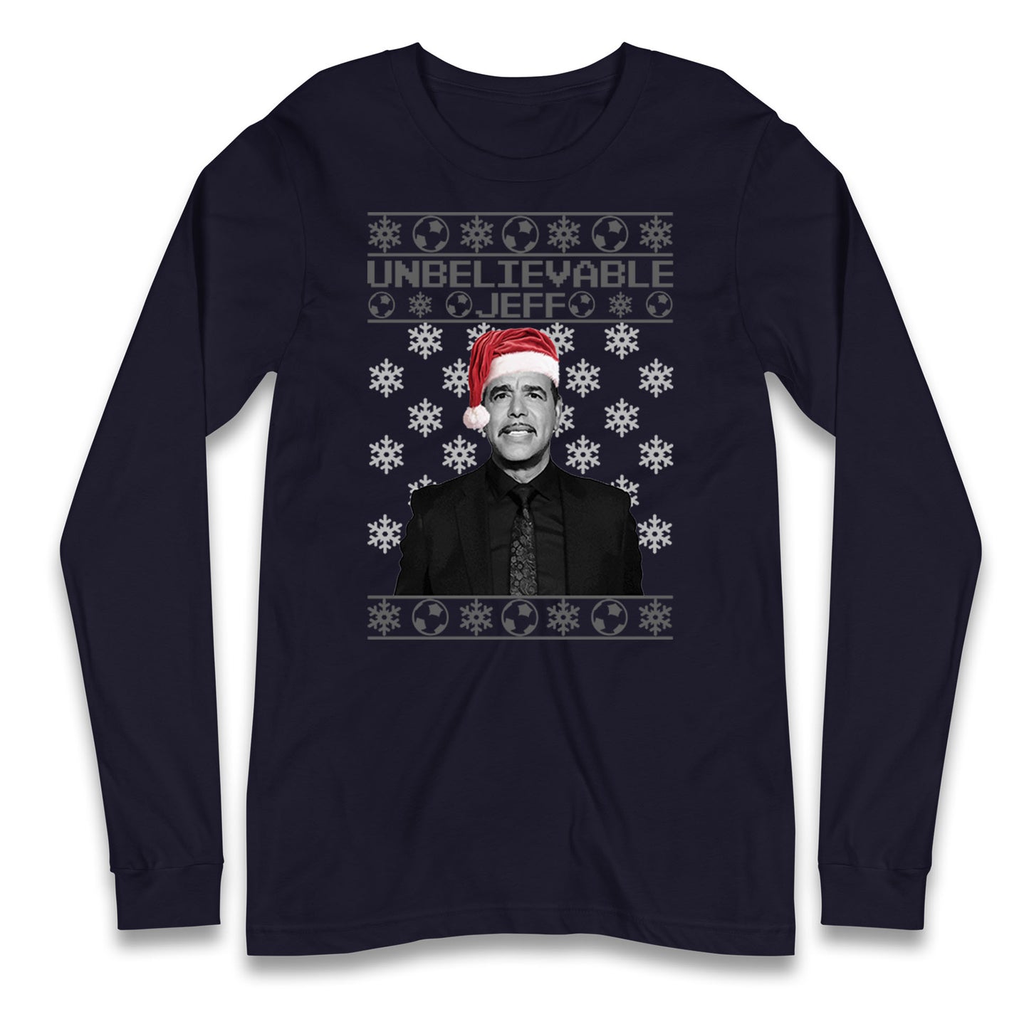 chris kamara christmas long sleeve t shirt