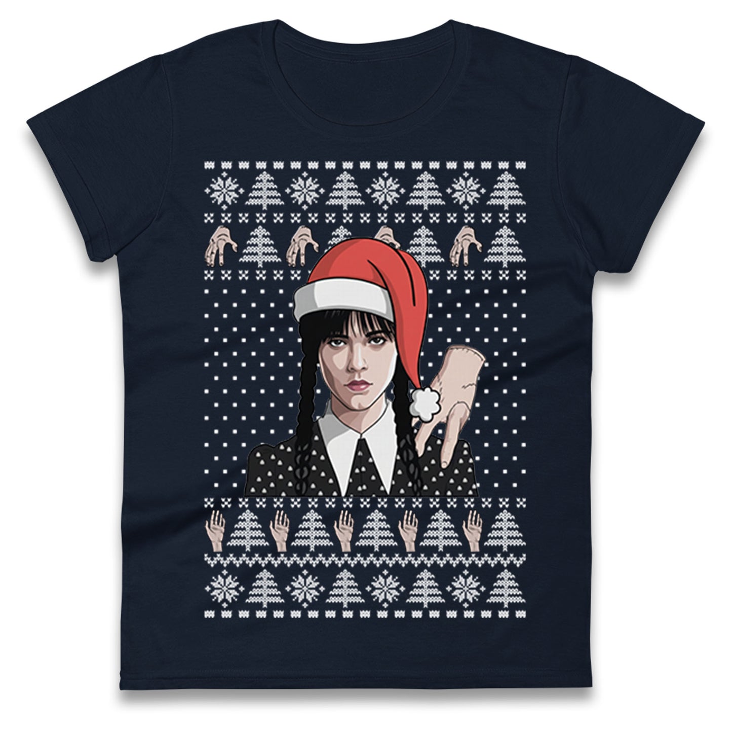 Wedensday Christmas Ladies T Shirt